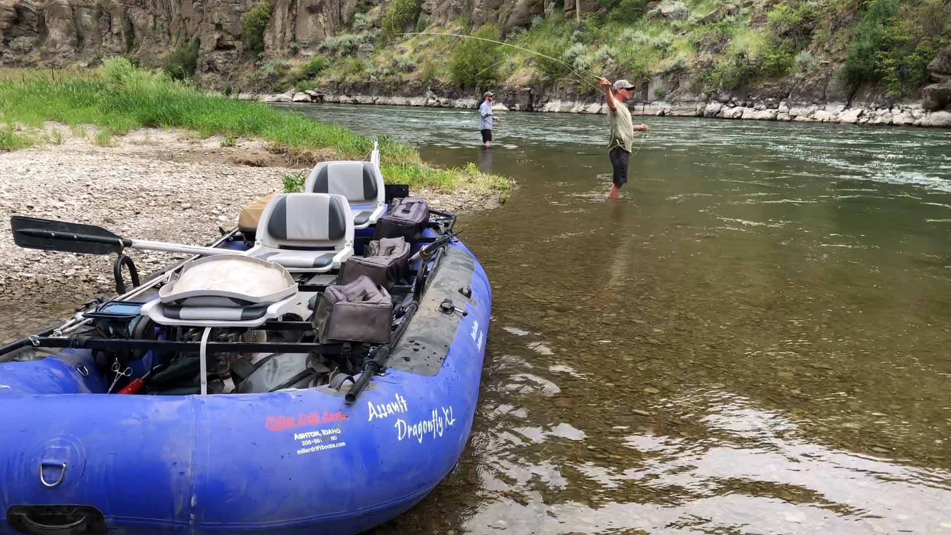 Rafting in the Teton Canyon
